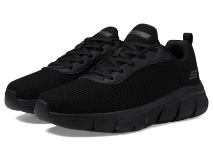 Skechers mens Bobs B Flex - Cool Edge Sneaker, Black, 10.5