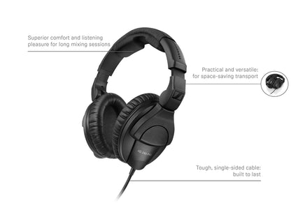 Sennheiser Professional HD 280 PRO Over-Ear Monitoring Headphones,Black