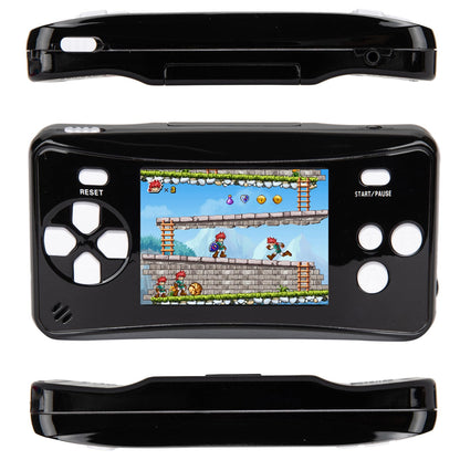 X-JOYKIDS QS17Black Handheld Game for Kids Portable Retro Video Game Player Built-in 182 Classic Games 2.5 inches LCD Screen Family Recreation Arcade Gaming System Birthday Present for Children