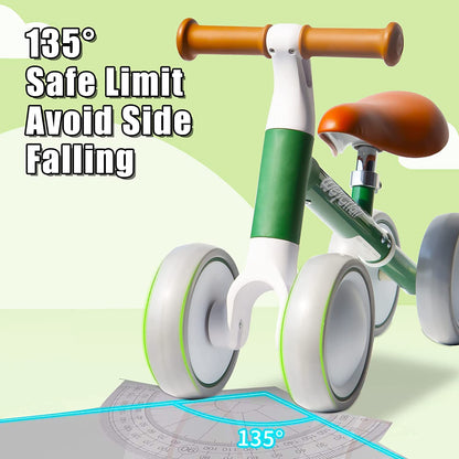 Weychan Baby Balance Bike Toys for 1 Year Old Boy Gifts, Adjustable Toddler Balance Bike One Year Old Girl Gifts, 12-36 Months Infant's Best First Birthday Gifts No Pedals Bike