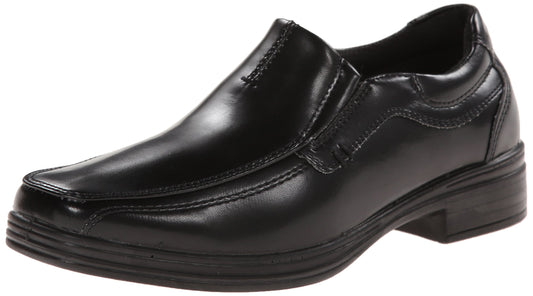 Deer Stags Boys' Wise Dress Comfort Slip-On Loafer / Black / 4.5 Big Kid / Medium