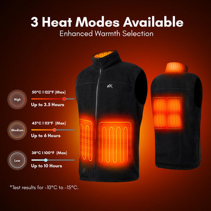 Extremus Buckwell II Heated Vest - Reversible, Electric Heating, Long-lasting Rechargeable Heated Vest for Men