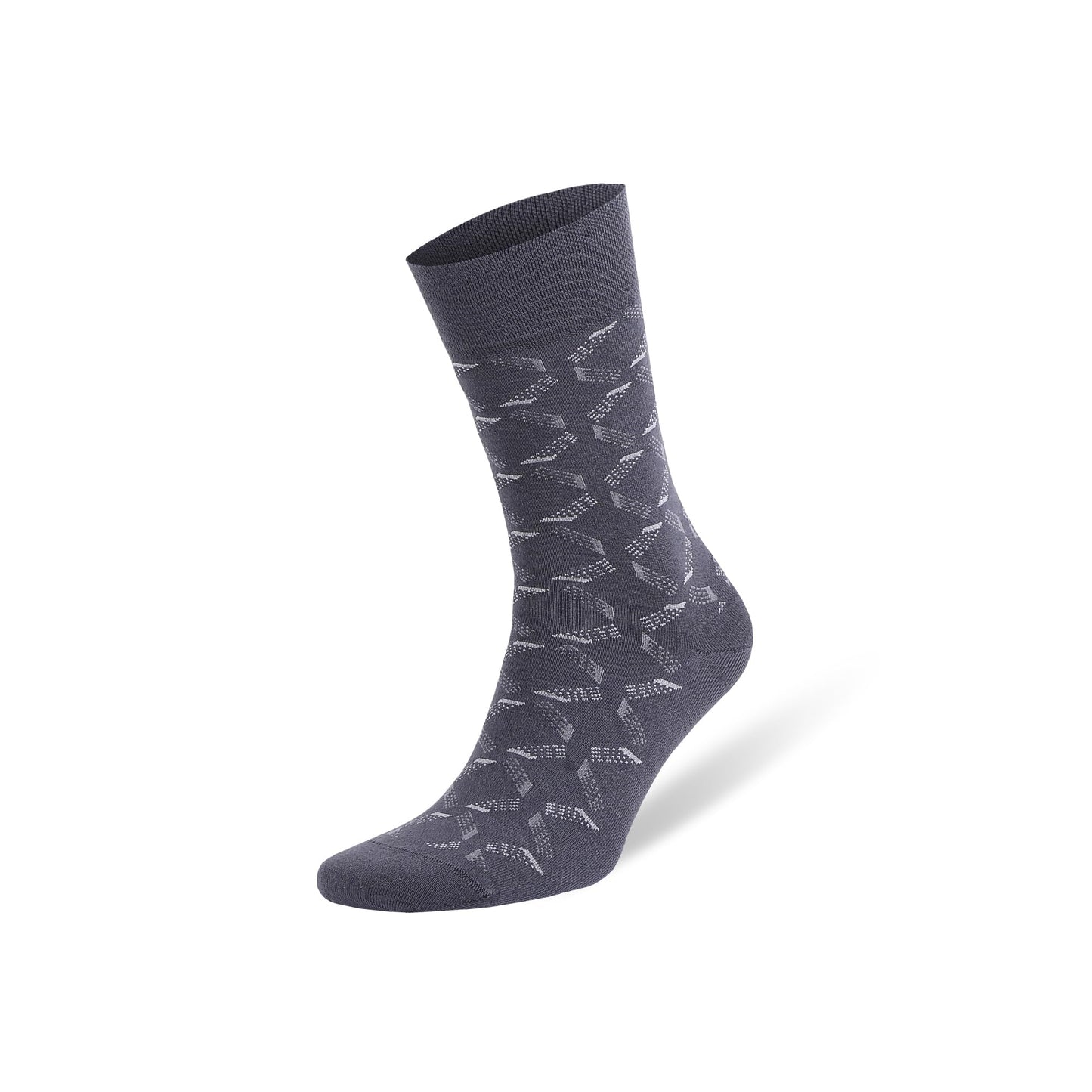 AWS/American Made Men's Bamboo Trouser Dress Socks 8 Pairs with Gift Box Shoe Size 8 to 11.5