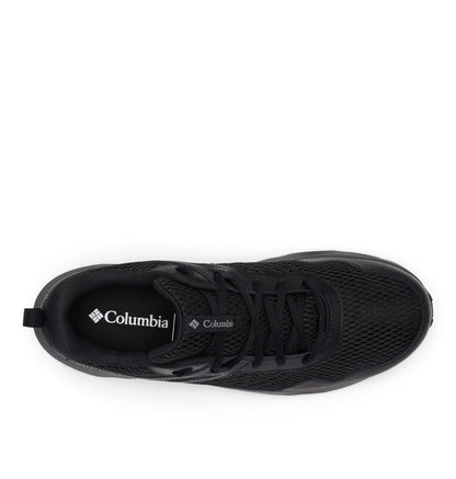 Columbia Mens Plateau Waterproof Hiking Shoe, Black/Steam, 10.5 US