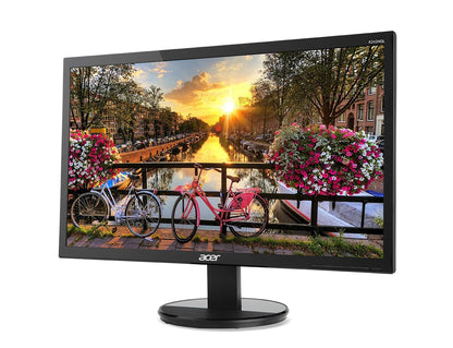 Acer K242HQL bid 23.6” Full HD (1920 x 1080) VA Monitor | 60Hz Refresh Rate | 5ms Response Time | For Work or Home (HDMI Port 1.4, DVI Port & VGA Port)