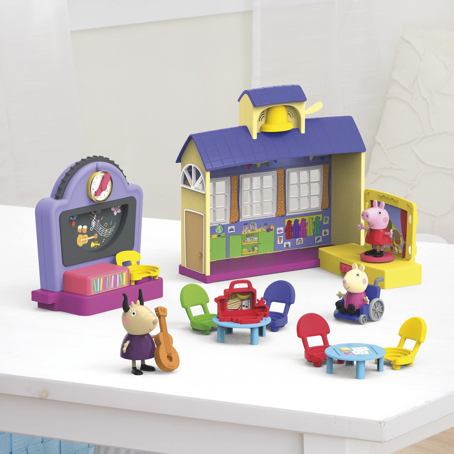 Peppa Pig Peppa’s Adventures School Playgroup Preschool Toy, with Speech and Sounds, for Ages 3 and Up