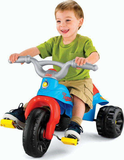 Fisher-Price Thomas & Friends Toddler Tricycle Tough Trike Bike with Handlebar Grips and Storage for Preschool Kids Large