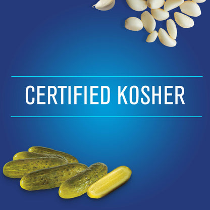 Vlasic Stackers Kosher Dill Pickles, Keto Friendly, 12 - 24 Ounce Jars (Pack of 12)