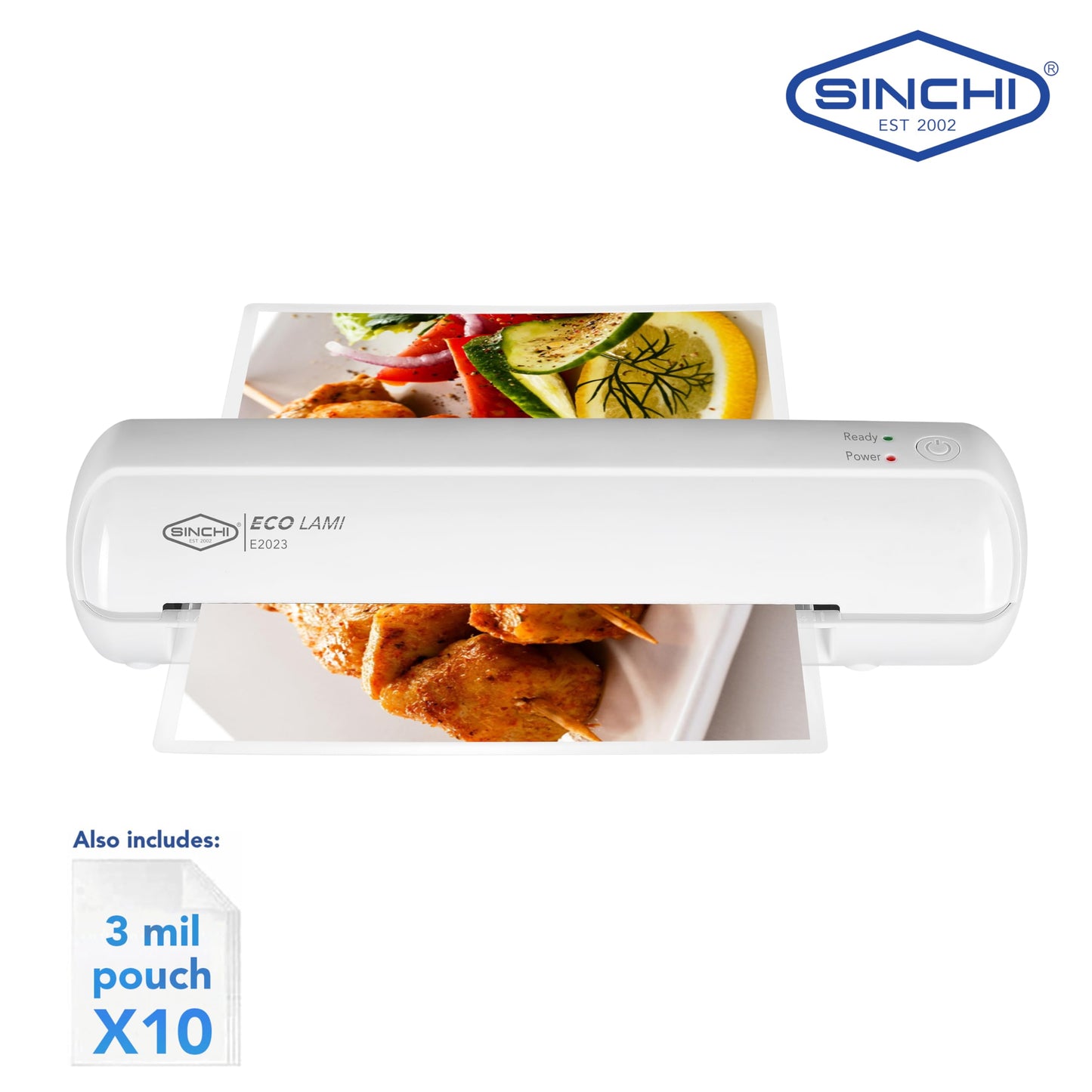 SINCHI 9-inch, 3-5 mil, Personal Laminating Machine for Home/Office/School, Thermal laminator Machine with Laminating Sheets Starter Kit