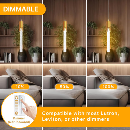 ADD 2 TO YOUR CART! Galental Modern Pendant Light, LED Bubble Kitchen Island Light Fixtures, Adjustable Dinning Room Pendant Lighting, 8W 4000K Gold Hanging Light for Kitchen Island Dinning Room Bedroom Hallway