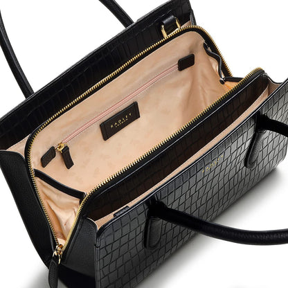 RADLEY London Liverpool Street - Faux Croc - Medium SatchelSatchel