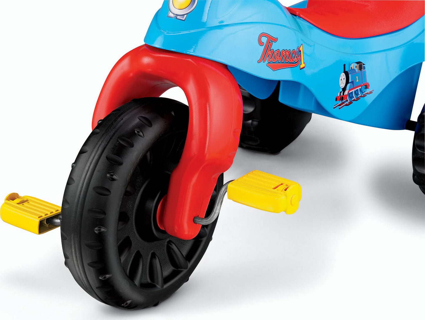 Fisher-Price Thomas & Friends Toddler Tricycle Tough Trike Bike with Handlebar Grips and Storage for Preschool Kids Large