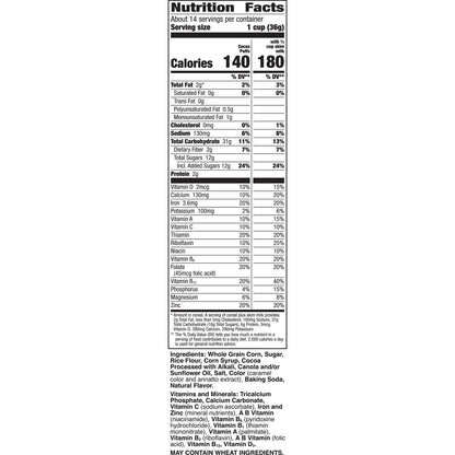 Cocoa Puffs, Chocolate Breakfast Cereal with Whole Grains, 18.1 oz