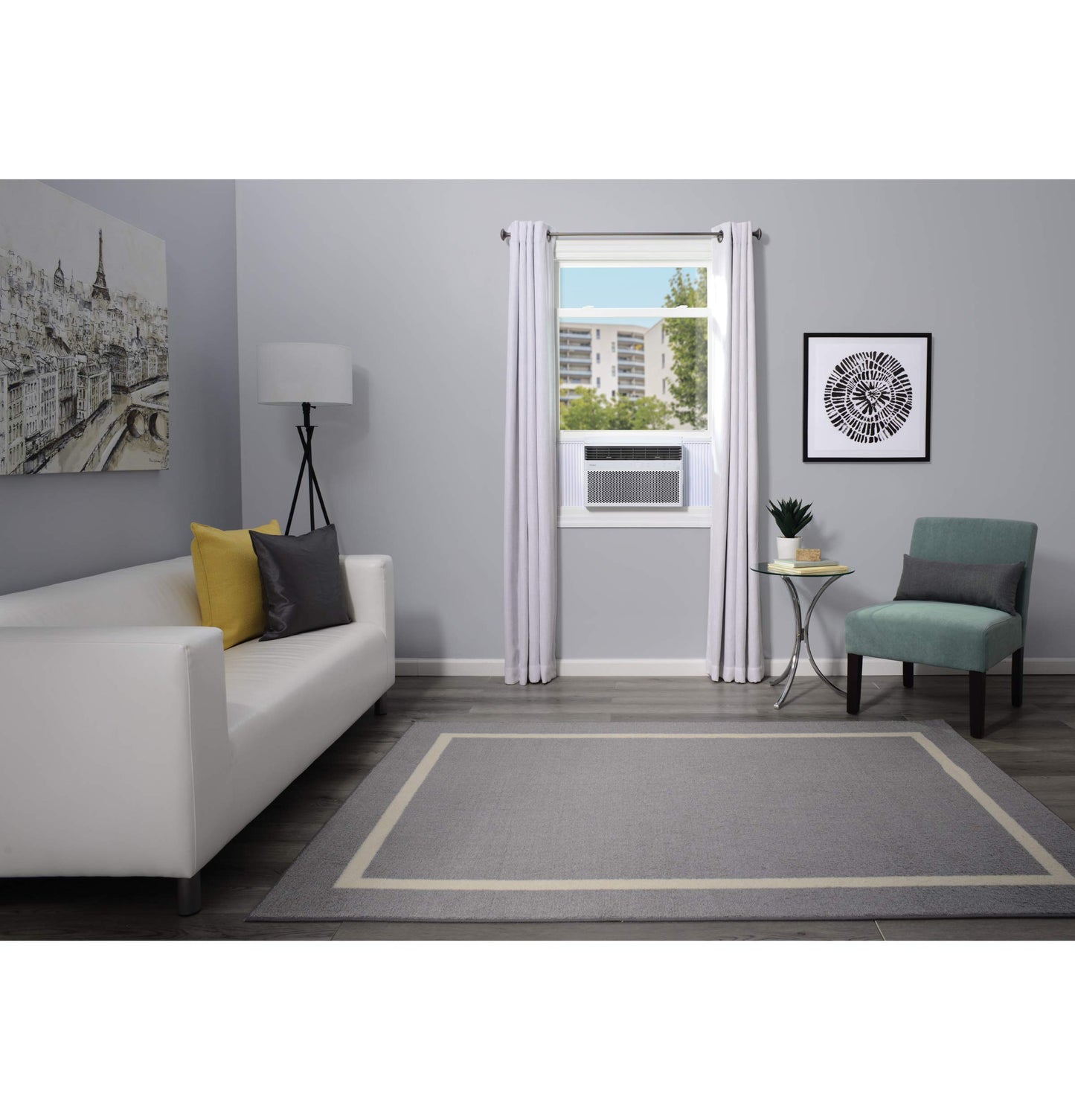 Haier Window Air Conditioner 12000 BTU, Wi-Fi Enabled, Energy-Efficient Cooling for Large Rooms, 12K BTU Window AC Unit with Easy Install Kit, Control Using Remote or Smartphone App