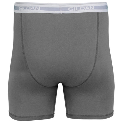 Gildan Men's Underwear Boxer Briefs, Multipack, Mixed Navy