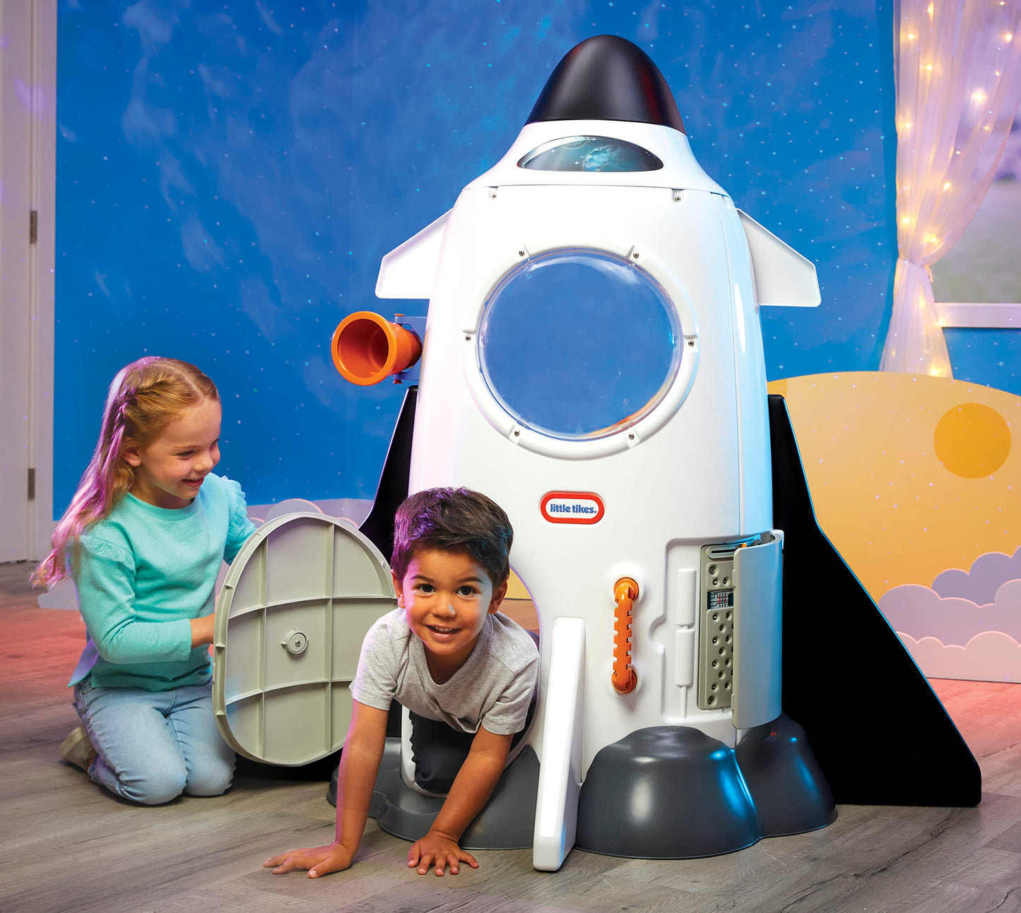 Little Tikes Adventure Rocket Realistic Space Astronaut Pretend Role Play for Kids, Boys, Girls, 2-6 Years Old, 40 x 18 x 18 inches