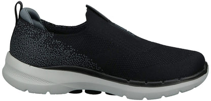 Skechers Men's Gowalk 6-Stretch Fit Slip-On Athletic Performance Walking Shoe, Black, 10.5