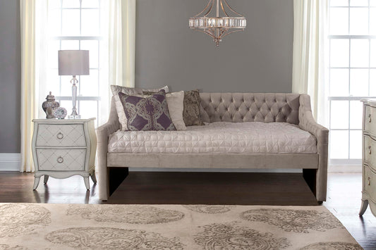 Hillsdale Jaylen Daybed, Twin, Silver Gray