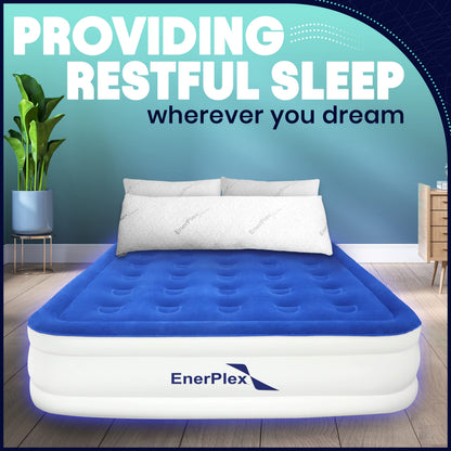 EnerPlex Memory Foam Pillows - Pack of 2 Adjustable, CertiPUR-US Certified King Size Pillows for Sleeping w/Extra Foam & Removable Viscose of Bamboo Cover - Machine Washable Firm Pillow
