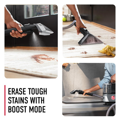 Hoover ONEPWR CleanSlate Cordless Carpet & Upholstery Spot Cleaner, Stain Remover, Portable, BH14000V, Silver