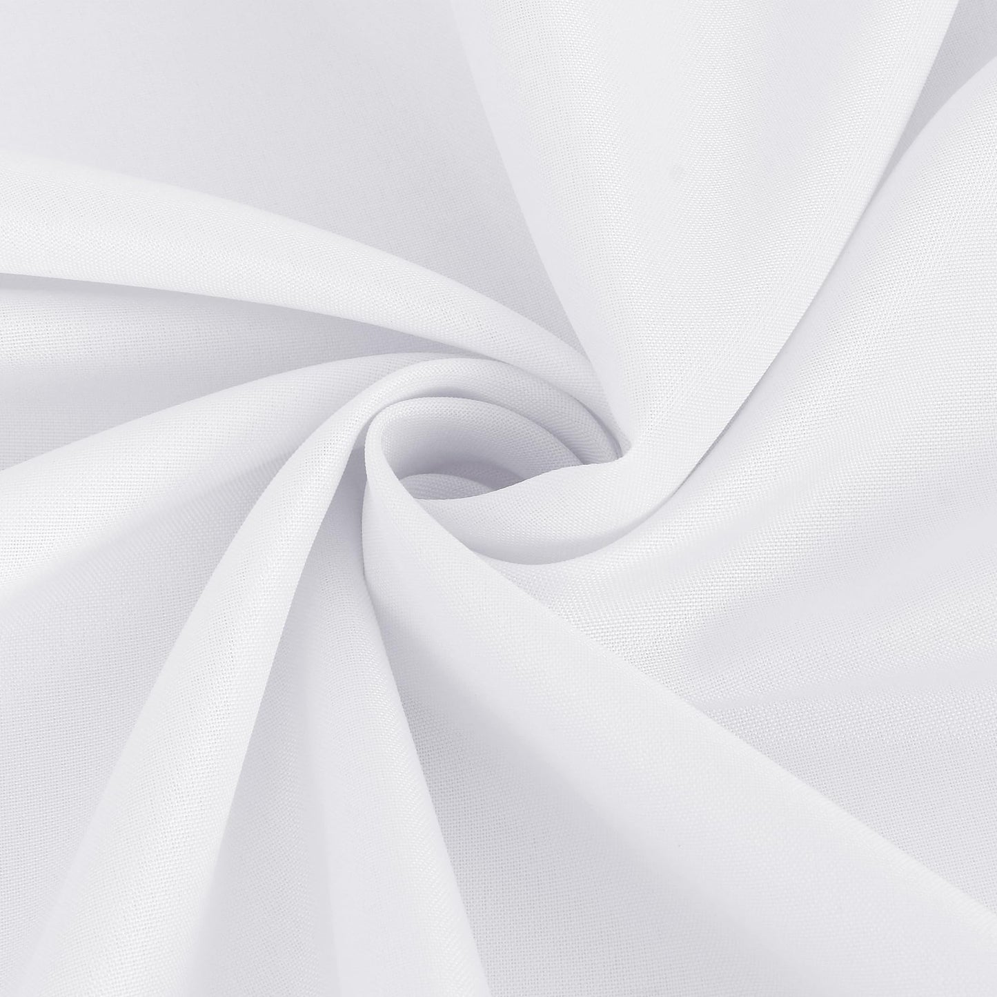 UPDATE: DEAD! Fitable White Tablecloths for Rectangle Tables, 6 Pack - 70 x 120 Inches - Reusable and Washable Table Clothes for 6-8 Ft Tables, Polyester Fabric Table Covers for Wedding, Party, Banquet