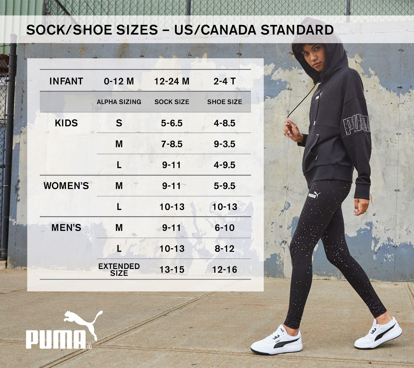 PUMA mens 6 Pack Crew Socks, Dark Gray, 13-Oct US
