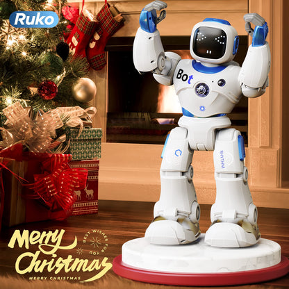 Ruko Smart Robots for Kids, Large Programmable Interactive RC Robot with Voice Control, APP Control, Present for 4 5 6 7 8 9 Years Old Kids Boys and Girls