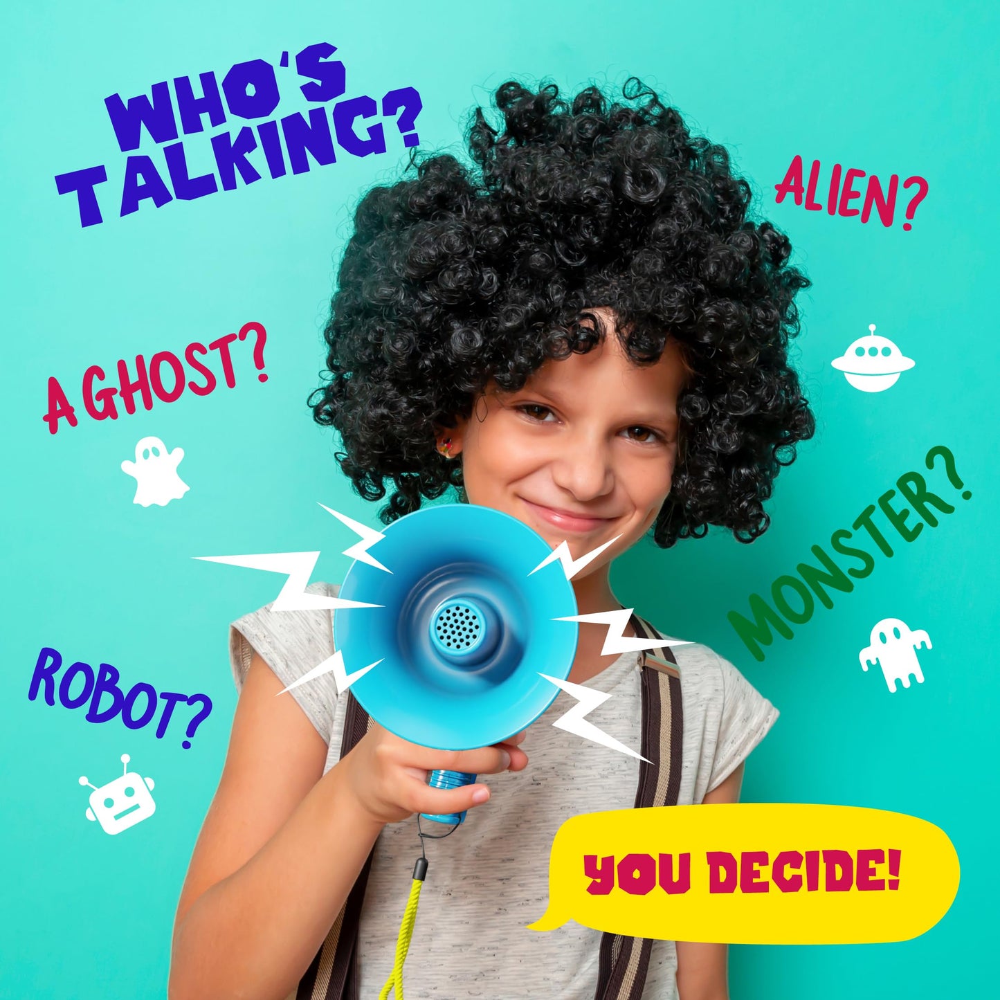 Mini Explorer Voice Changer for Kids - Voice Changing Device for Boys & Girls Ages 3-8+ Olds - Birthday Gifts for 3, 4, 5, 7, 8 Year Old Boy - Cool Outdoor Toys Gift Ideas for Kid, Toddler