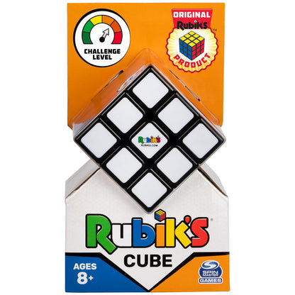 Rubik's Re-Cube, The Original 3x3 Cube Made with 100% Recycled Plastic 3D Puzzle Fidget Cube Stress Relief Travel Game, for Adults and Kids Ages 8+
