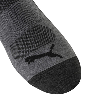 PUMA mens 6 Pack Crew Socks, Dark Gray, 13-Oct US