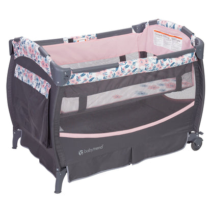Baby Trend Deluxe II Nursery Center Playard, Bluebell
