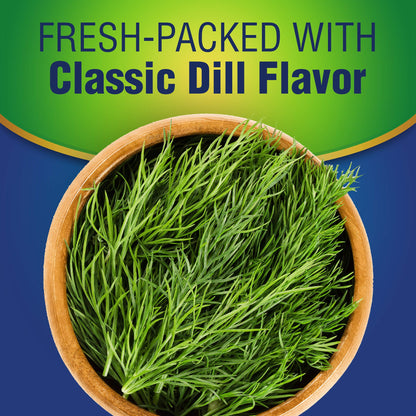Vlasic Stackers Kosher Dill Pickles, Keto Friendly, 12 - 24 Ounce Jars (Pack of 12)